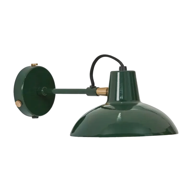 Applique murale en fer vert 30x12cm Hddesk - House Doctor