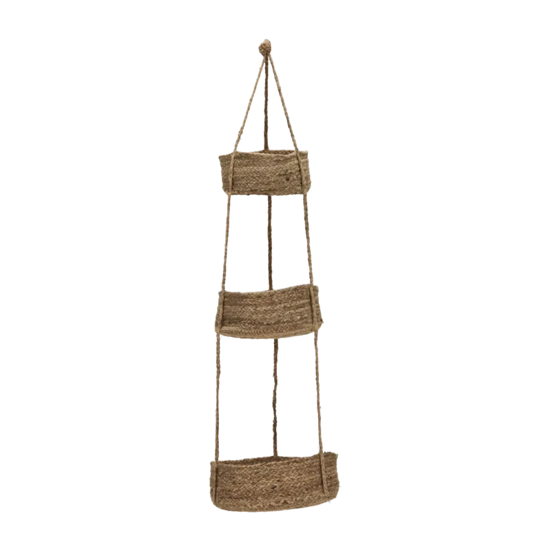 Paniers suspendus en jute 116cm Hdhaan - House Doctor