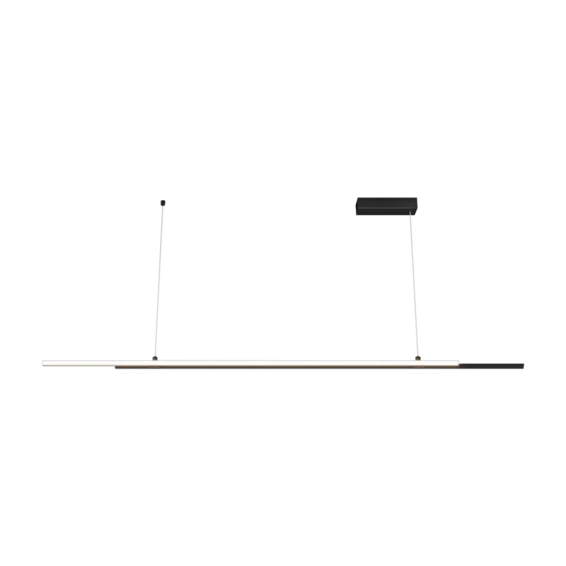 Suspension ligne noir Halo - Maytoni