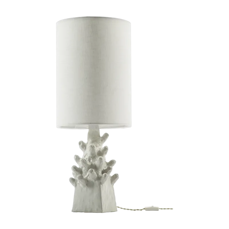 Lampe de table en grès blanc Billy 03 - Serax