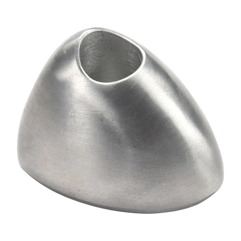 Bougeoir en aluminium poli mat Out Of Lines 01 - Serax
