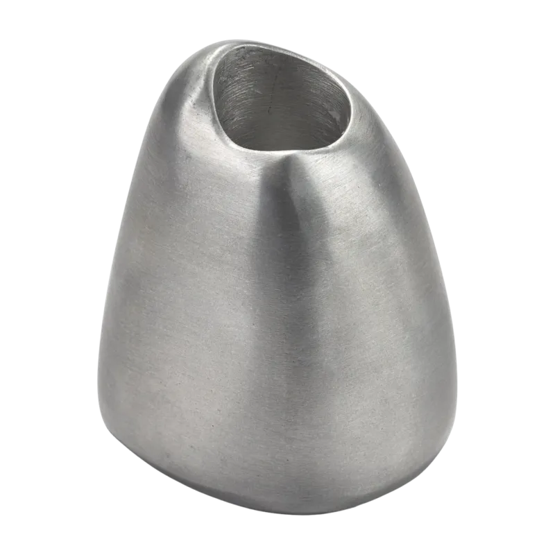 Bougeoir en aluminium poli mat Out Of Lines 02 - Serax