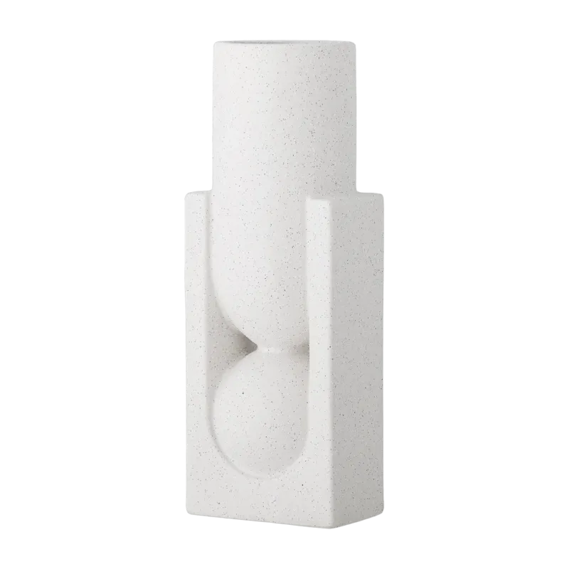 Vase Salomé Grès Blanc - Bloomingville