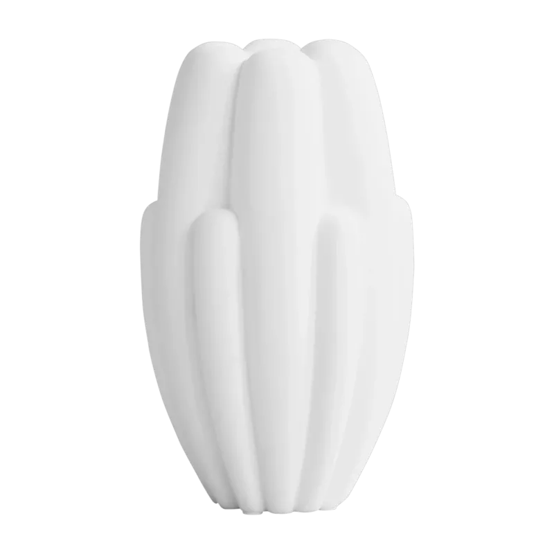 Vase en céramique blanc os 19,5x34cm Bloom Slim - 101 Copenhagen