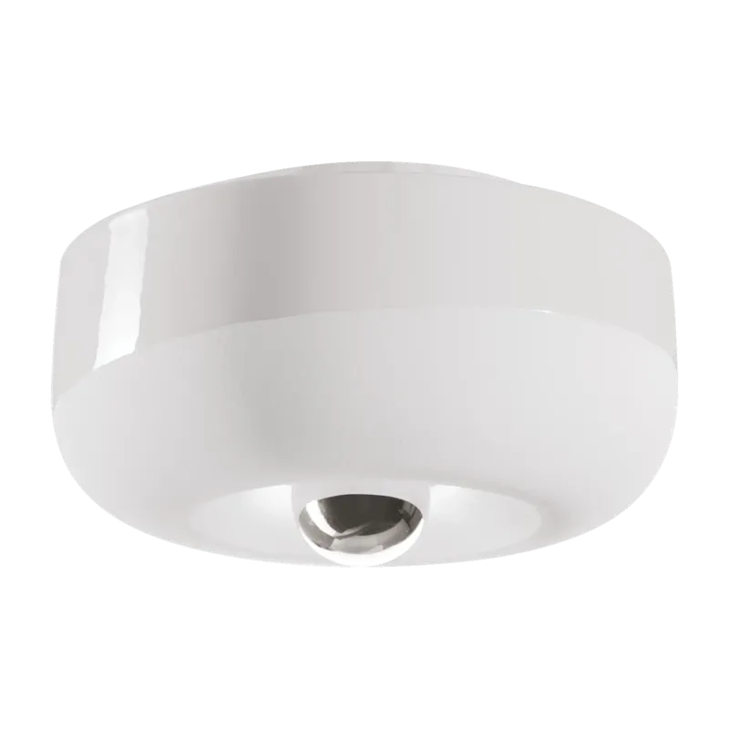 Plafonnier en céramique blanc 27,5cm Bellota - Ferroluce