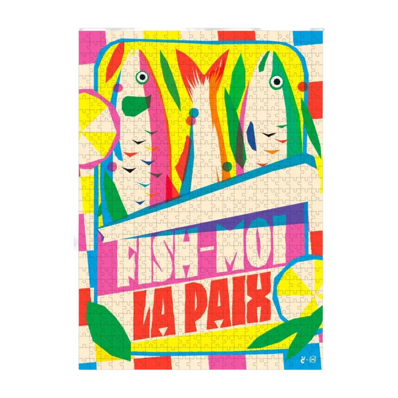 Puzzle de 1000 pièces Fish-moi la paix - Piece & Love