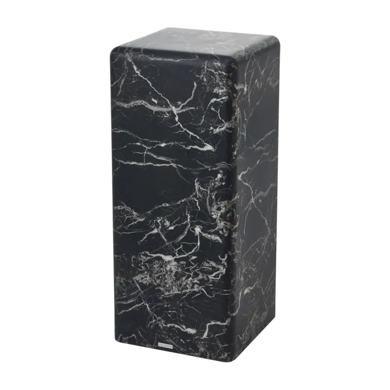 Pilier aspect marbre noir 33x76,2cm - Pols Potten
