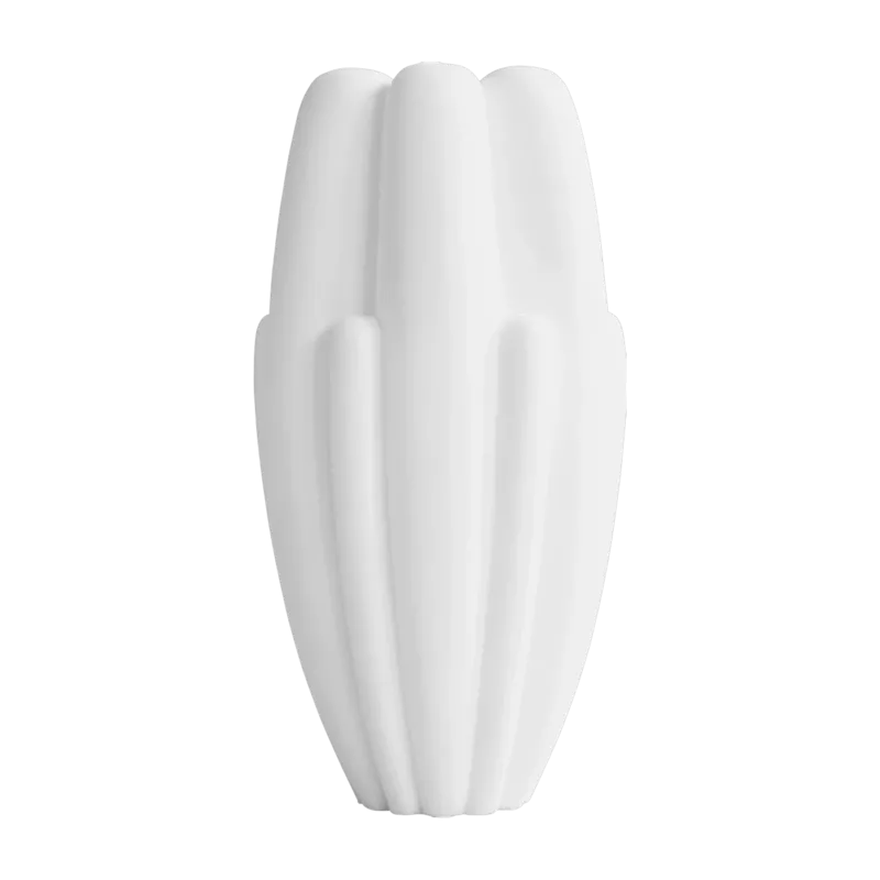 Vase en céramique blanche 34x68cm Bloom - 101 Copenhagen