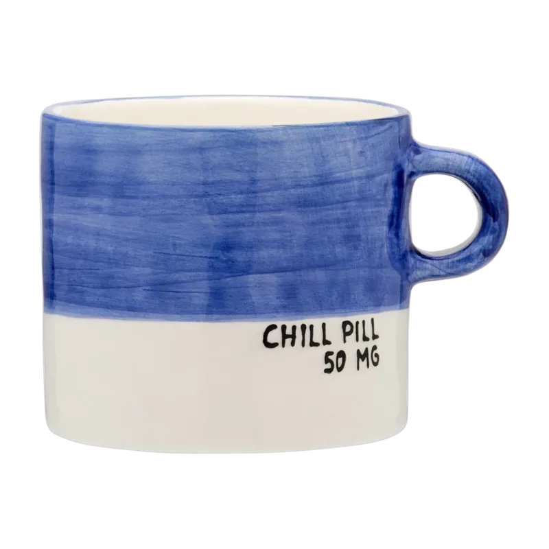 Mug en céramique Chill Pill - Anna + Nina