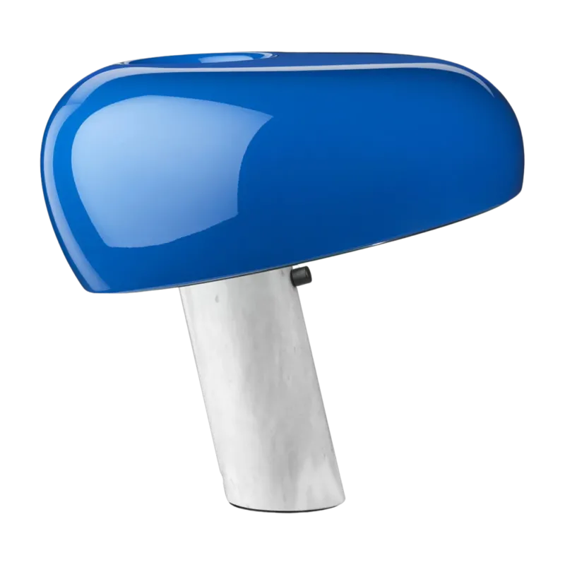 Lampe de table design bleu marine Snoopy - Flos