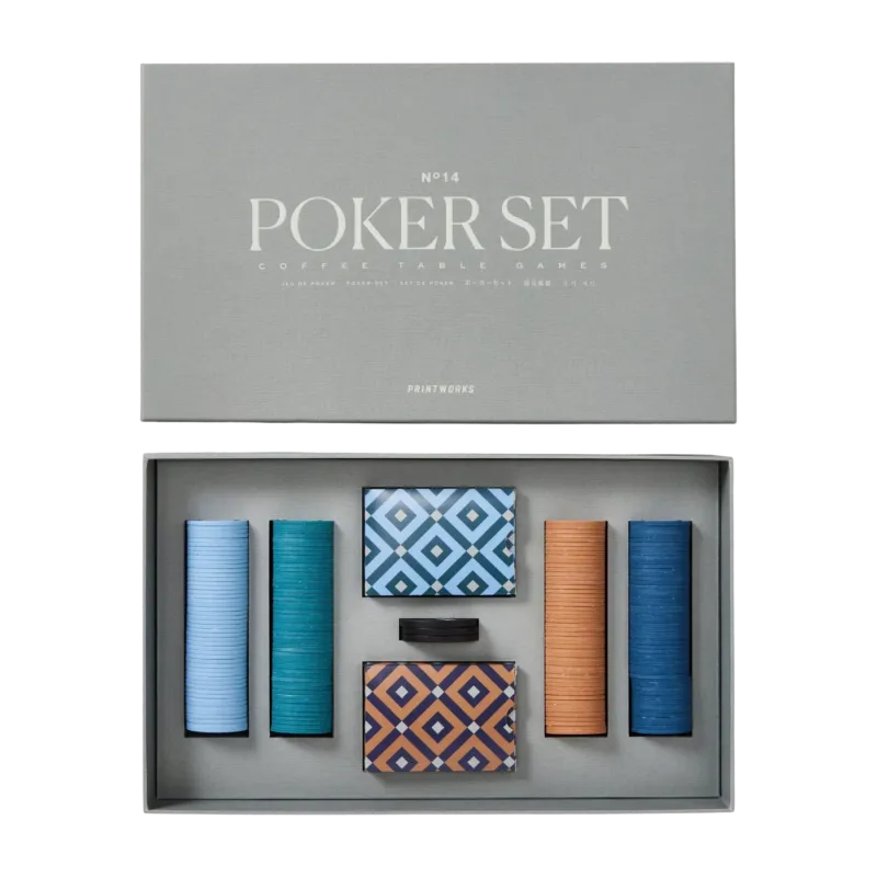 Coffret de jeux poker Poker Set - Printworks