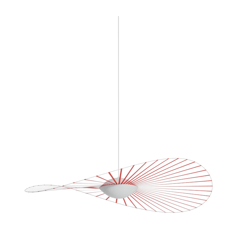 Suspension en acier vermillon 110cm Vertigo Nova - Petite Friture