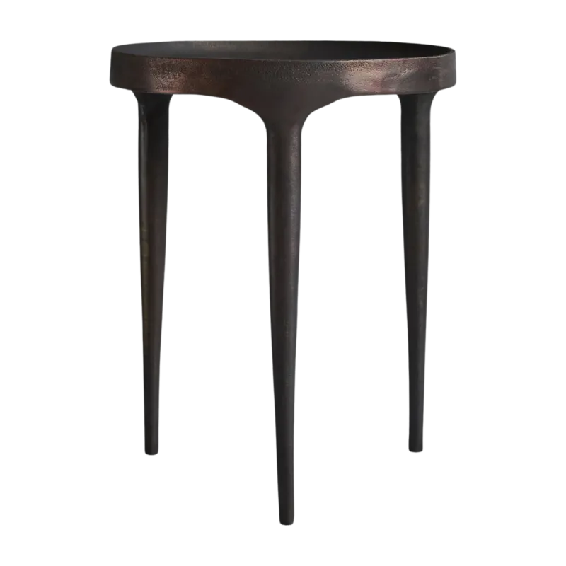 Table basse en fonte d'aluminium burn antique 50x40cm Phantom - 101 Copenhagen