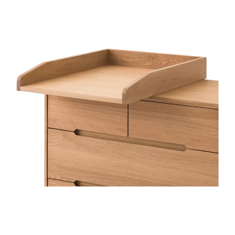 Table à langer en chêne massif 54x72x10cm Pure - Nobodinoz