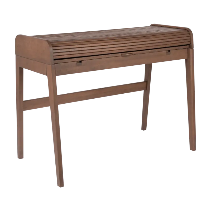 Bureau en noyer 110x61x85cm Barbier - Zuiver