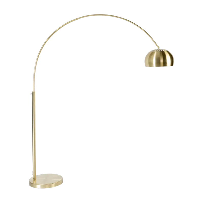 Lampadaire en métal doré 190cm Bow - Zuiver