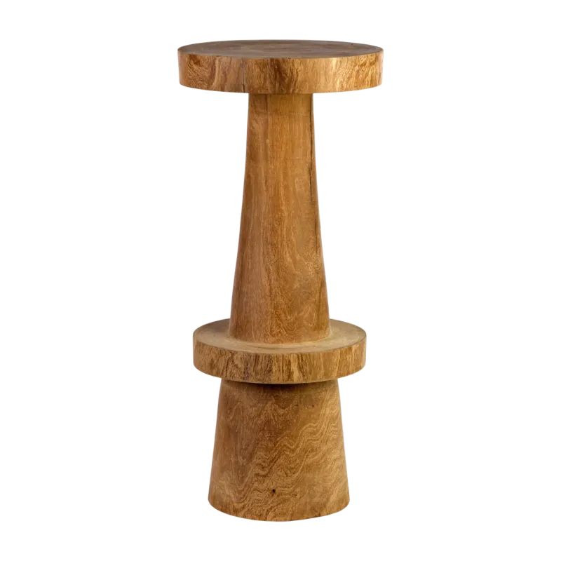 Tabouret haut en bois 32x74cm Simple - Pols Potten
