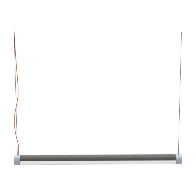 Suspension néon en aluminium 85xh5cm Interplay - Hübsch