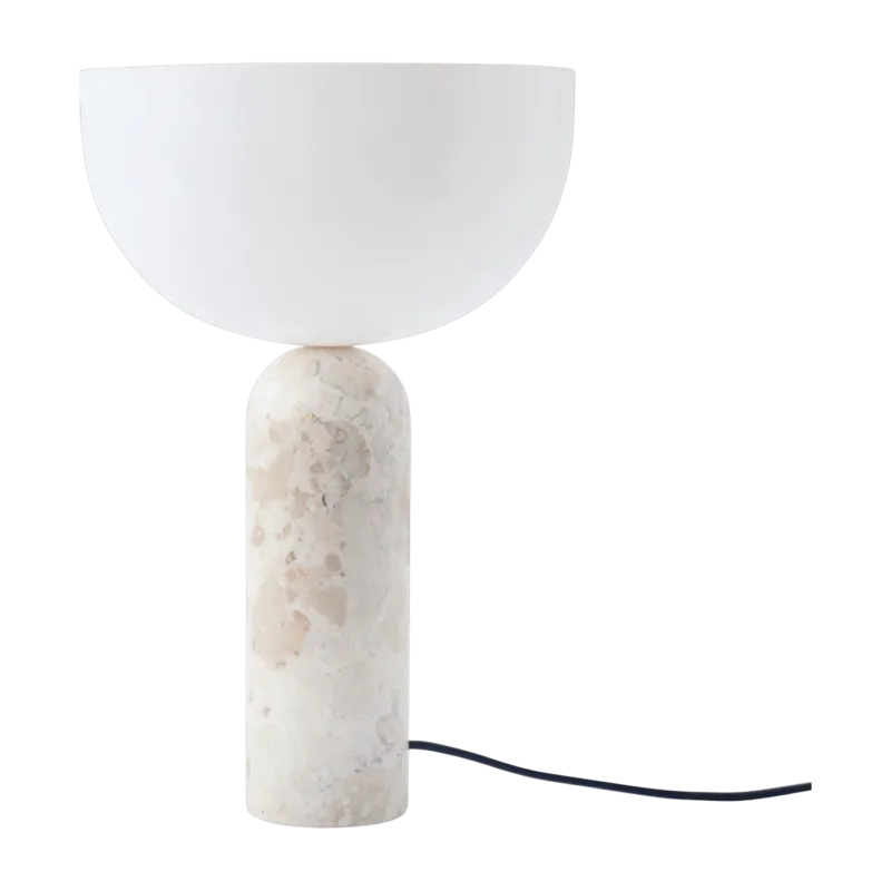 Lampe de table en marbre kunis breccia 45cm Kizu - New Works