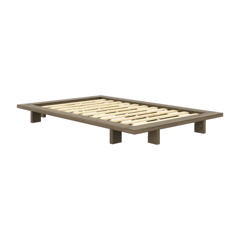 Sommier en pin carob brown 120x200cm Japan - Karup Design