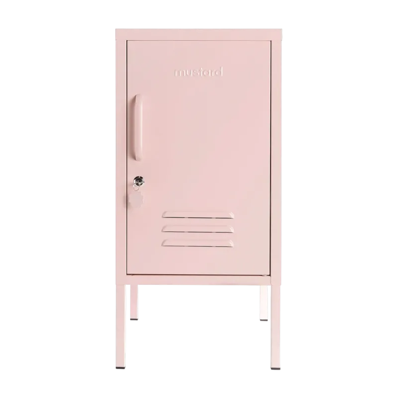 Casier en acier rose blush 35x46x72cm The Shorty - Mustard Made
