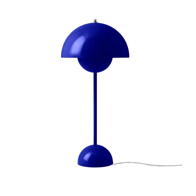Lampe à poser cobalt blue Flowerpot VP3 - &tradition