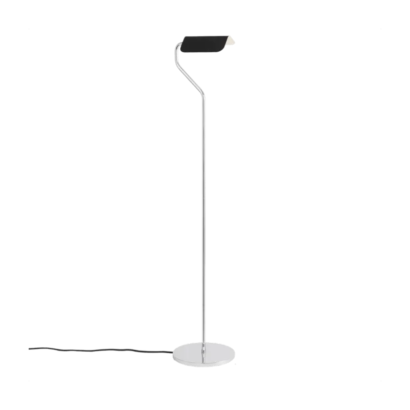 Lampadaire en acier noir 22x110cm Apex - Hay
