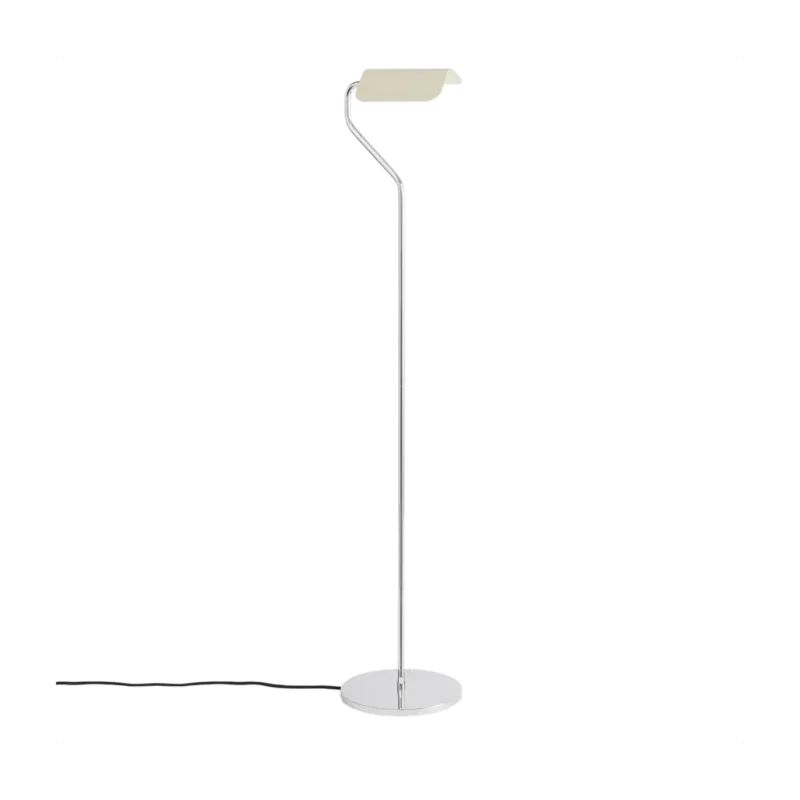 Lampadaire en acier beige 22x110cm Apex - Hay