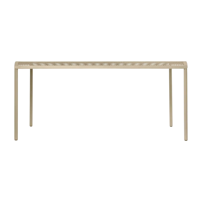 Table en fer beige 160x74cm Dapple - Ferm living