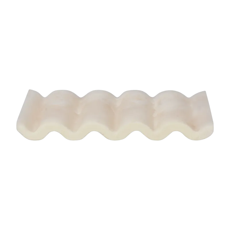 Porte savon en résine rose 14x9x1cm Mist - Ferm living
