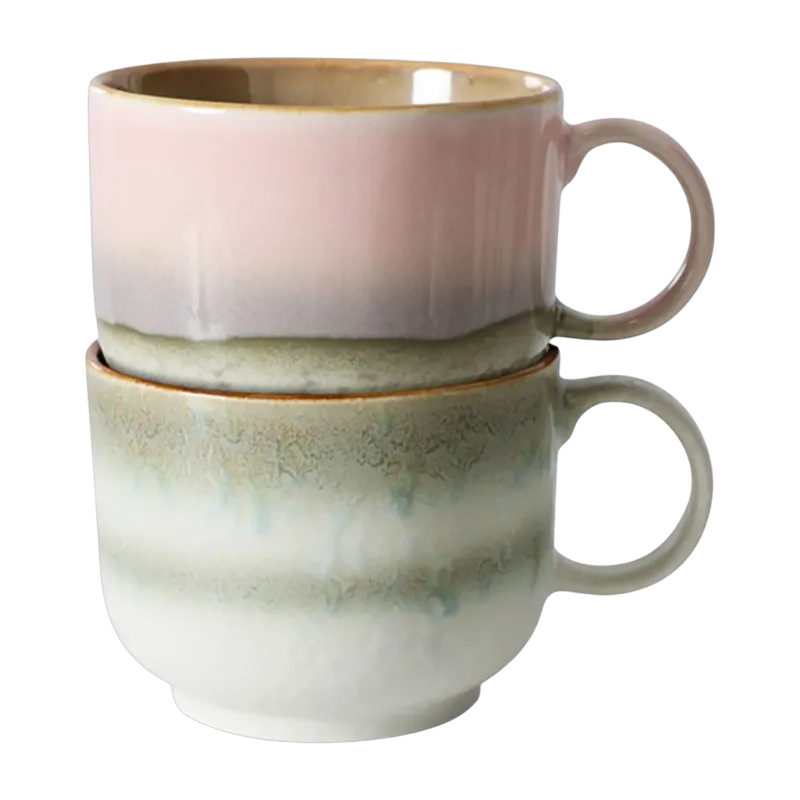 Tasses à thé Nova (Lot de 2) - HKLIVING