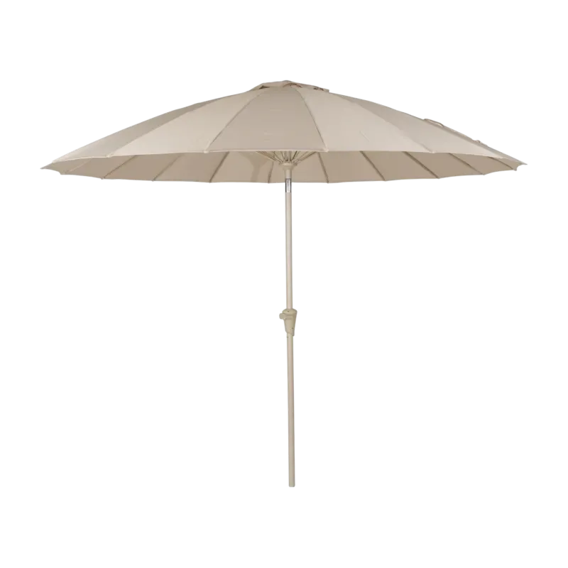Parasol en polyester marron Sunshine Sunbrella - Zuiver