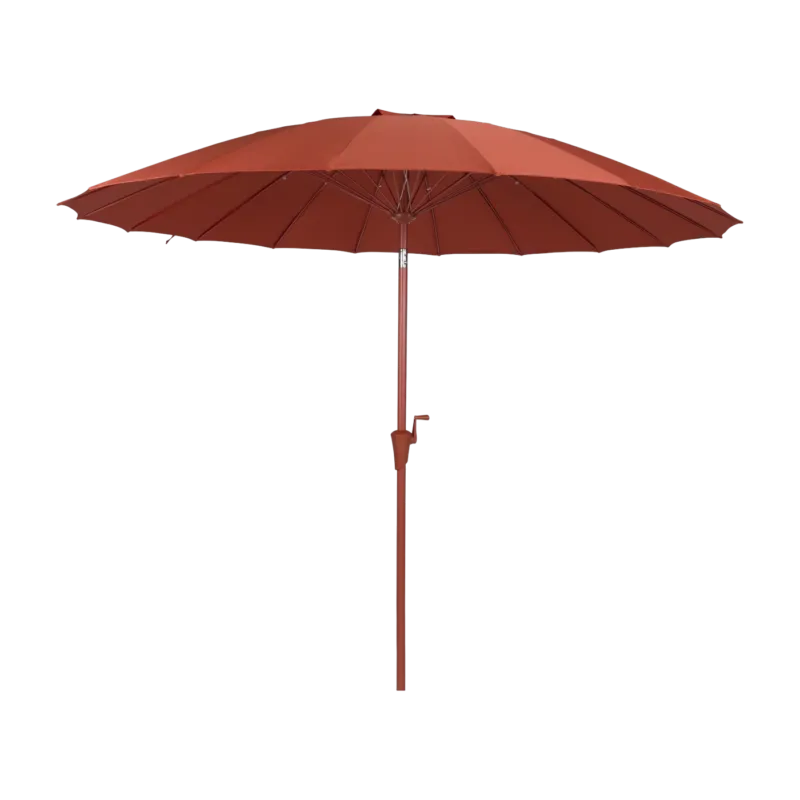 Parasol en polyester rouge Sunshine Sunbrella - Zuiver