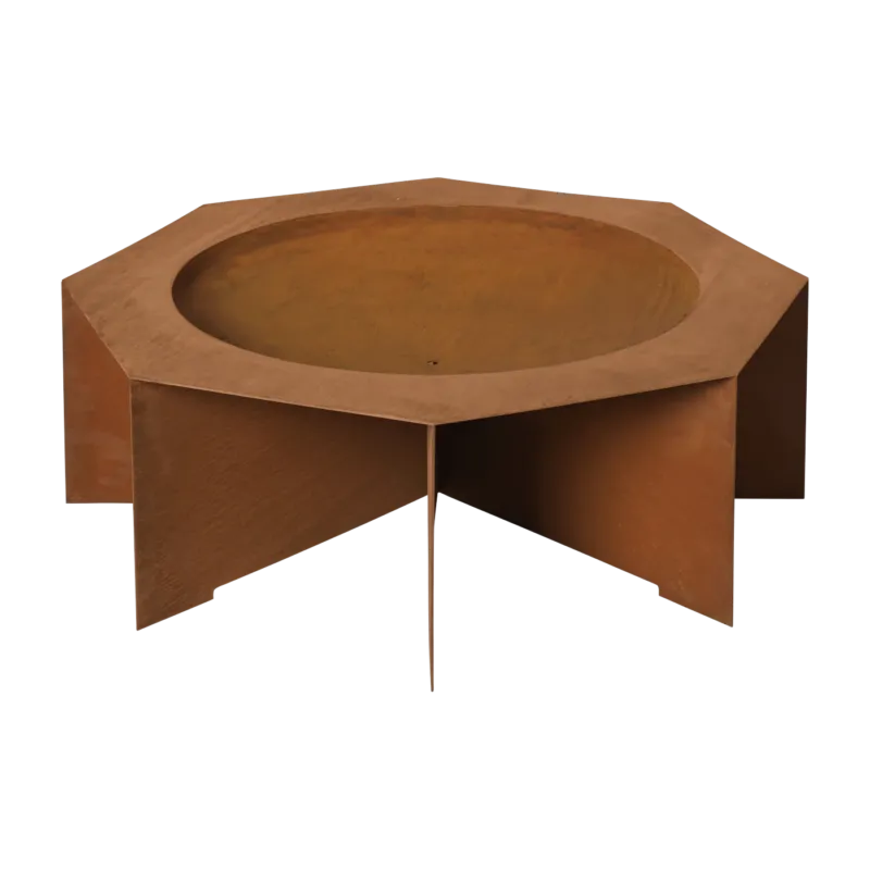 Foyer de feu en fer corten 85,5x29cm Otte - Ferm Living