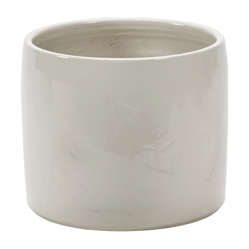 Pot en terre cuite blanc 22x19cm - Serax