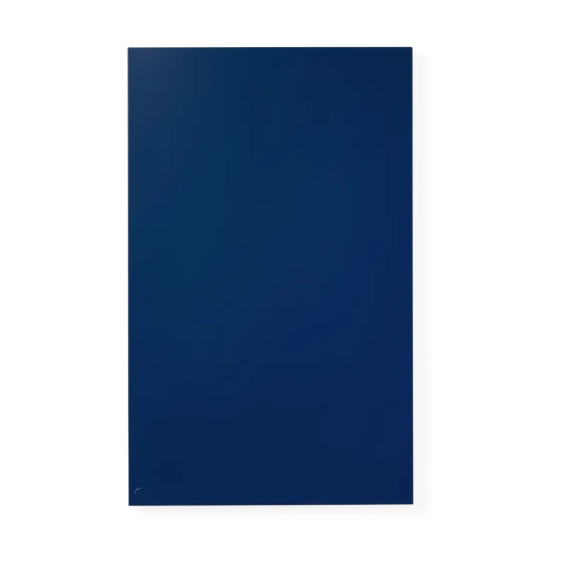 Tableau mural magnétique rectangulaire bleu marine 53x85cm The storyboard - Mustard Made