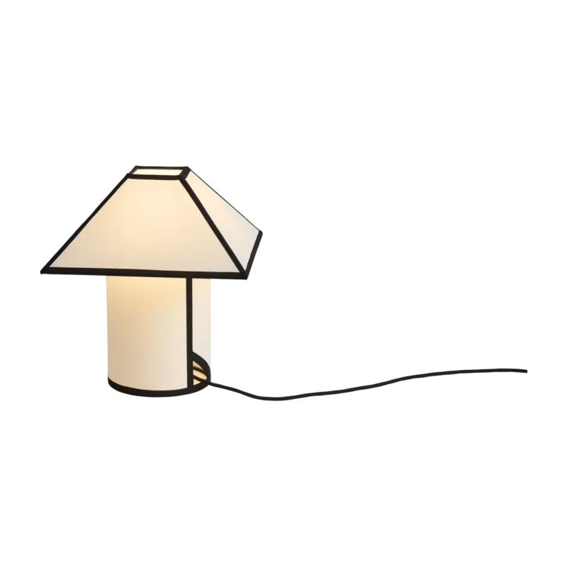 Lampe de table en papier blanc 29cm Ava - HAY