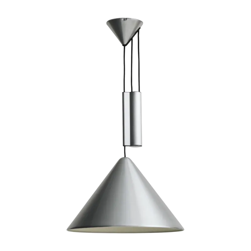 Suspension ajustable en aluminium brossé 43cm Compass - HAY