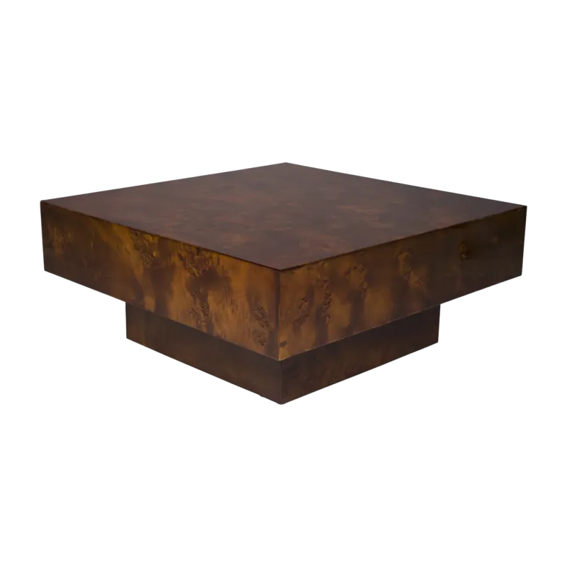 Table basse en noyer 90x40cm Quinn - Dutchbone