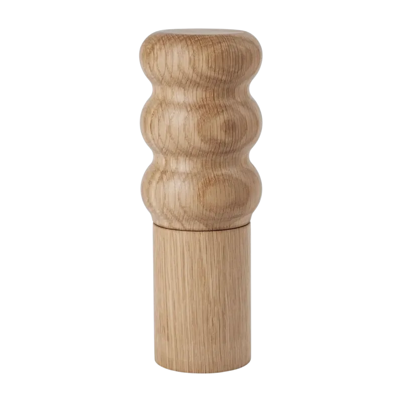 Salière/poivrière en chêne huilé 6x20cm Edgar - Broste Copenhagen