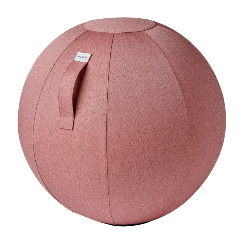 Siège érgonomique en tissu rose Leiv - VLUV