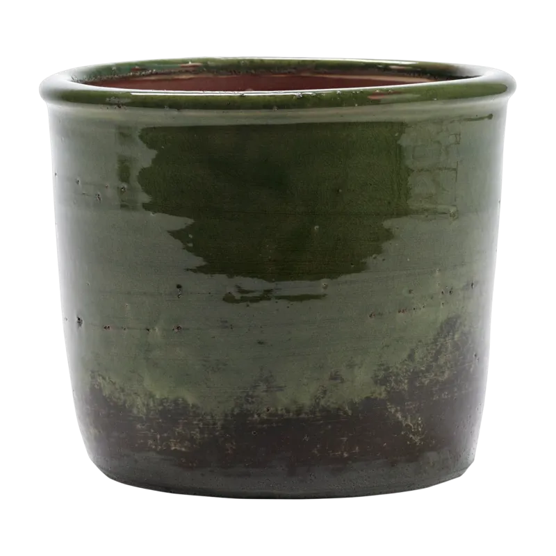 Pot de fleur en terre vert 20x17cm Rust - Serax