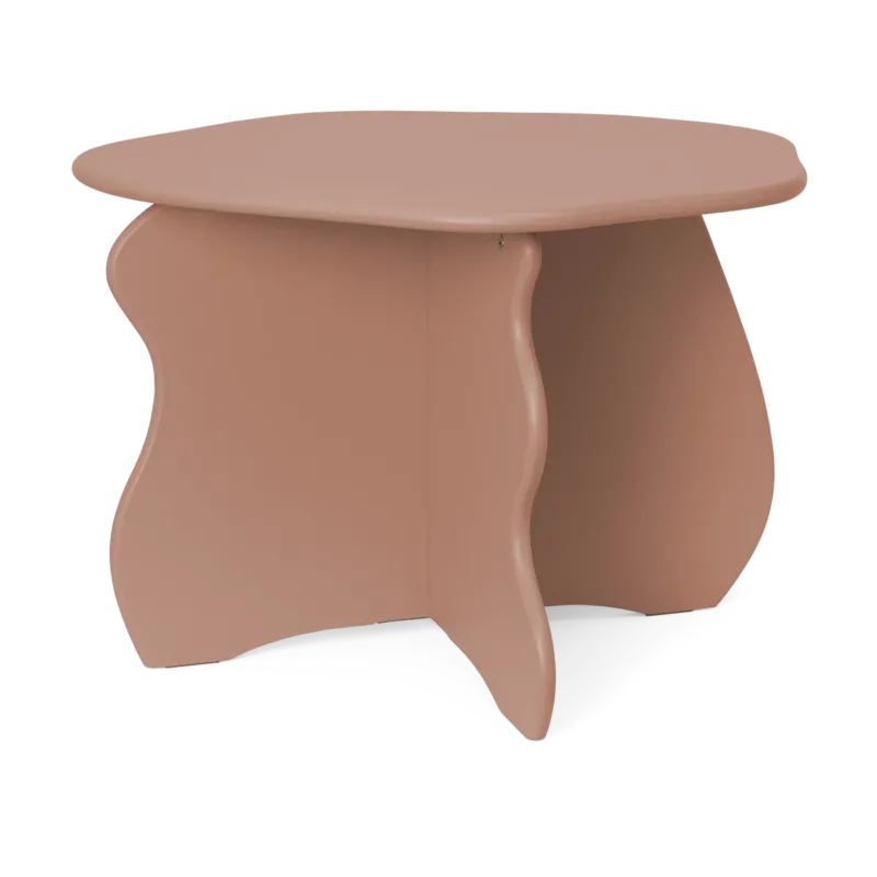 Table en bois rose 71x48cm - Ferm Living