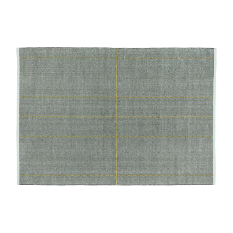 Tapis rectangulaire tissé à la main en laine bleu 240x170cm Seam - Normann Copenhagen