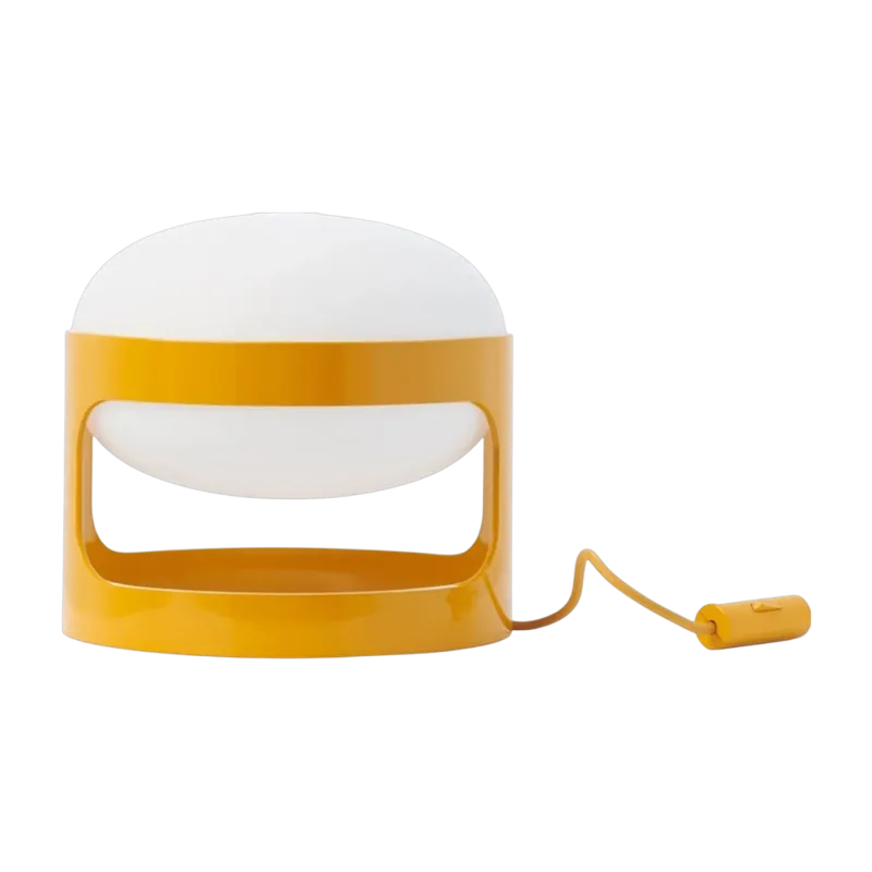 Lampe jaune moutarde KD28 - Kartell