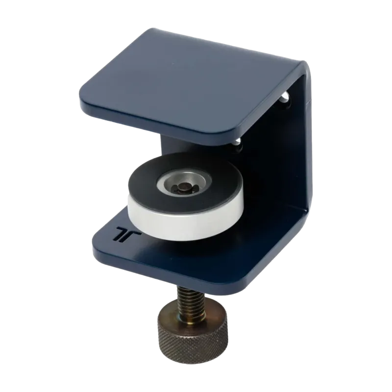 Accroche murale en acier thermolaqué bleu foncé 6x6,5cm Bracket - TIPTOE