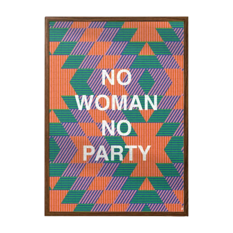 Puzzle de 1000 pièces No woman no party - Piece & Love - The Cool Republic