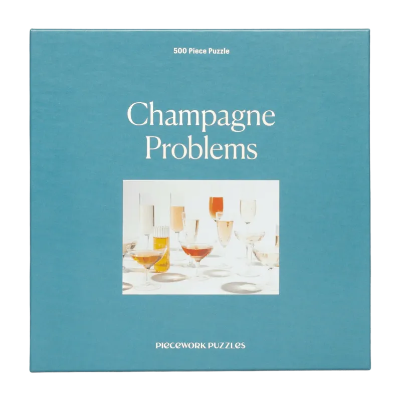 Puzzle de 500 pièces Champagne problems - Piecework - The Cool Republic