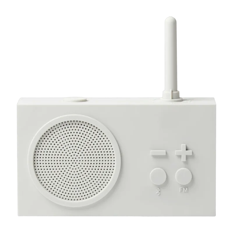 Radio FM & Enceinte Bluetooth blanc Tykho 3 - Lexon - The Cool Republic