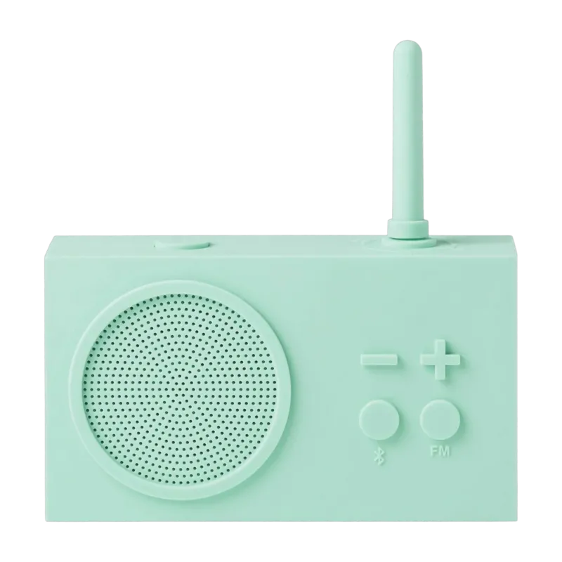 Radio FM & Enceinte Bluetooth Mint Tykho 3 - Lexon - The Cool Republic